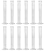 EISCO EISCO 12PK Measuring Cylinders, 100ml - Class B Tolerance - Octagonal Base - Polypropylene Plastic - Industrial  - Image 2