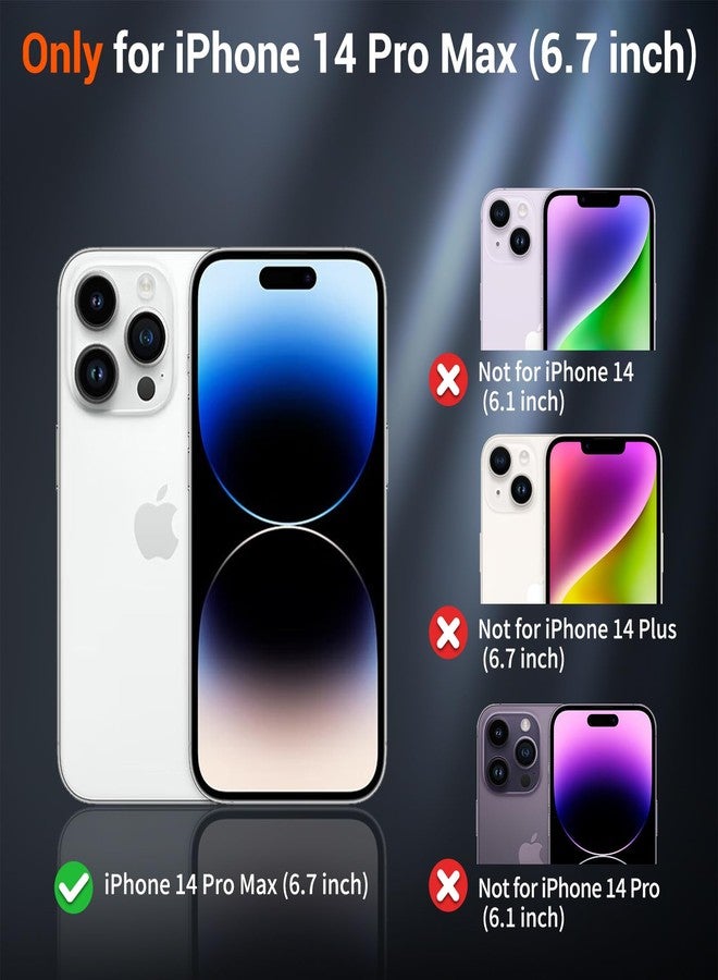SUPFINE Magnetic for iPhone 14 Pro Max Case (Compatible with MagSafe) (Military Grade Drop Protection) Slim Translucent Matte Shockproof with Anti-Fingerprint Phone Case,Lavender Gray - Image 2