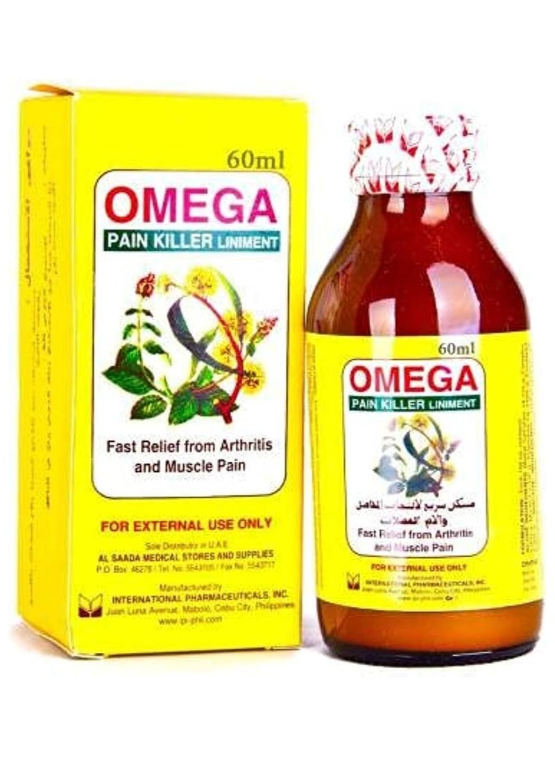 Omega PAIN KILLER LINEMENT 60ML