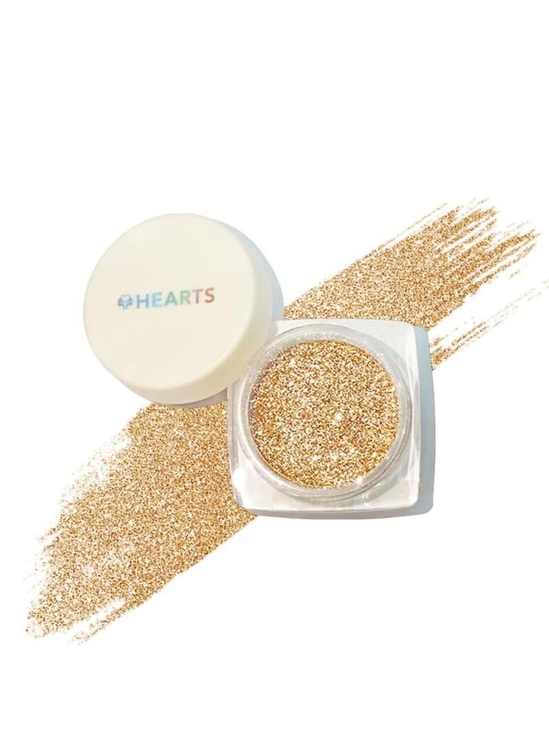 Hearts Loose Powder Glitter 10