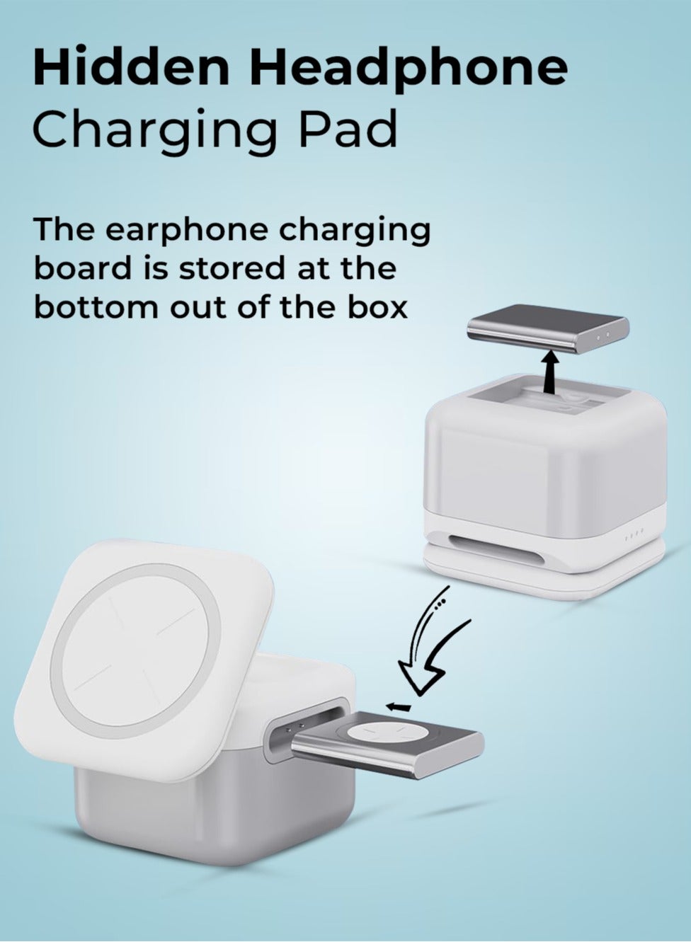 Glassology 3 In 1 15W Foldable Wireless Charger