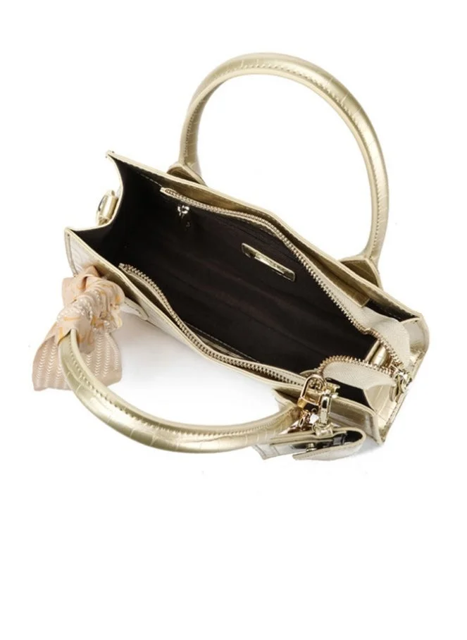 FYOR Metallic Textured Handbag BD 96