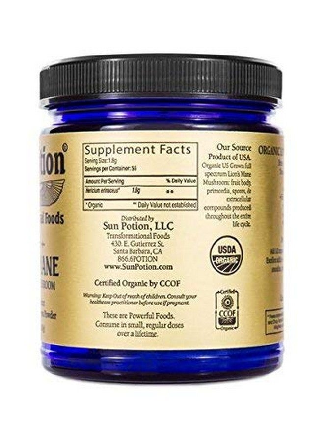 Sun Potion Sun Potion Lion’s Mane (Organic) - Mind Power Mushroom (100g) - Image 3