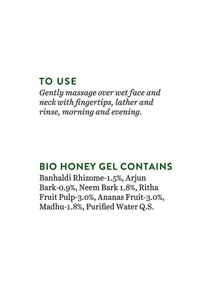 Biotique Biotique Bio Honey Gel Refreshing Foaming Face Cleanser 120 ml 4.06Fl.Oz.  - Image 4