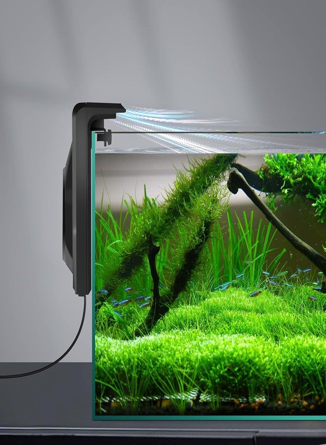 UPETTOOLS Aquarium Cooling Fan - Speed Adjustable Aquarium Chiller, Quiet Aquarium Cooler with Wide Angle Wind, Suitable for (3-7Gallon) Fish Tank (Ideal for Shrimp, Coral & Tropical Fish) - Image 5