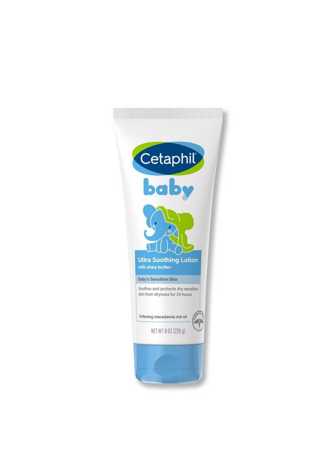 Cetaphil لوشن للأطفال مهدئ للغاية مع زبدة الشيا لترطيب وتهدئة البشرة الجافة 8 أونصات - Image 2