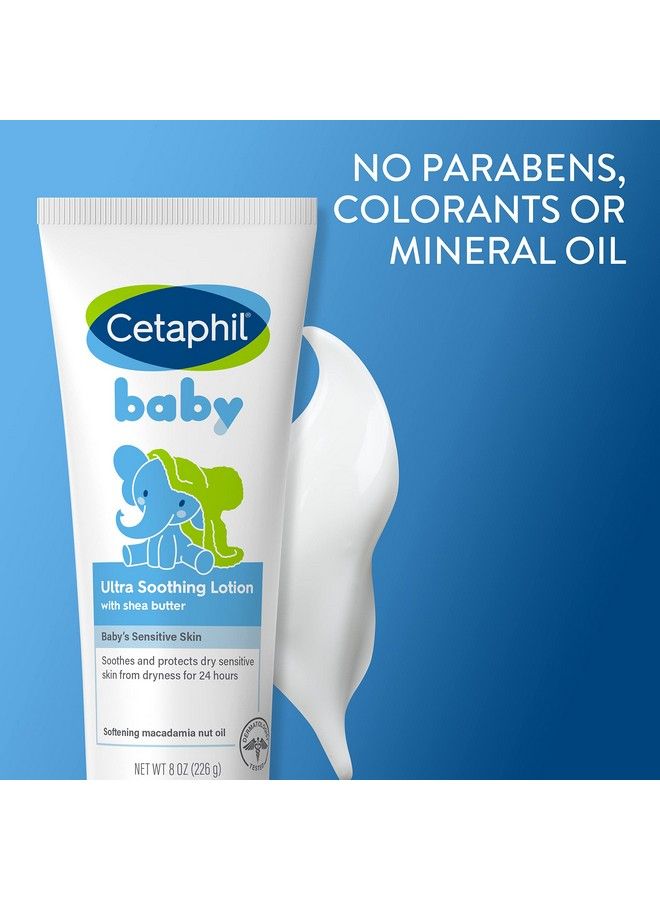 Cetaphil لوشن للأطفال مهدئ للغاية مع زبدة الشيا لترطيب وتهدئة البشرة الجافة 8 أونصات - Image 5