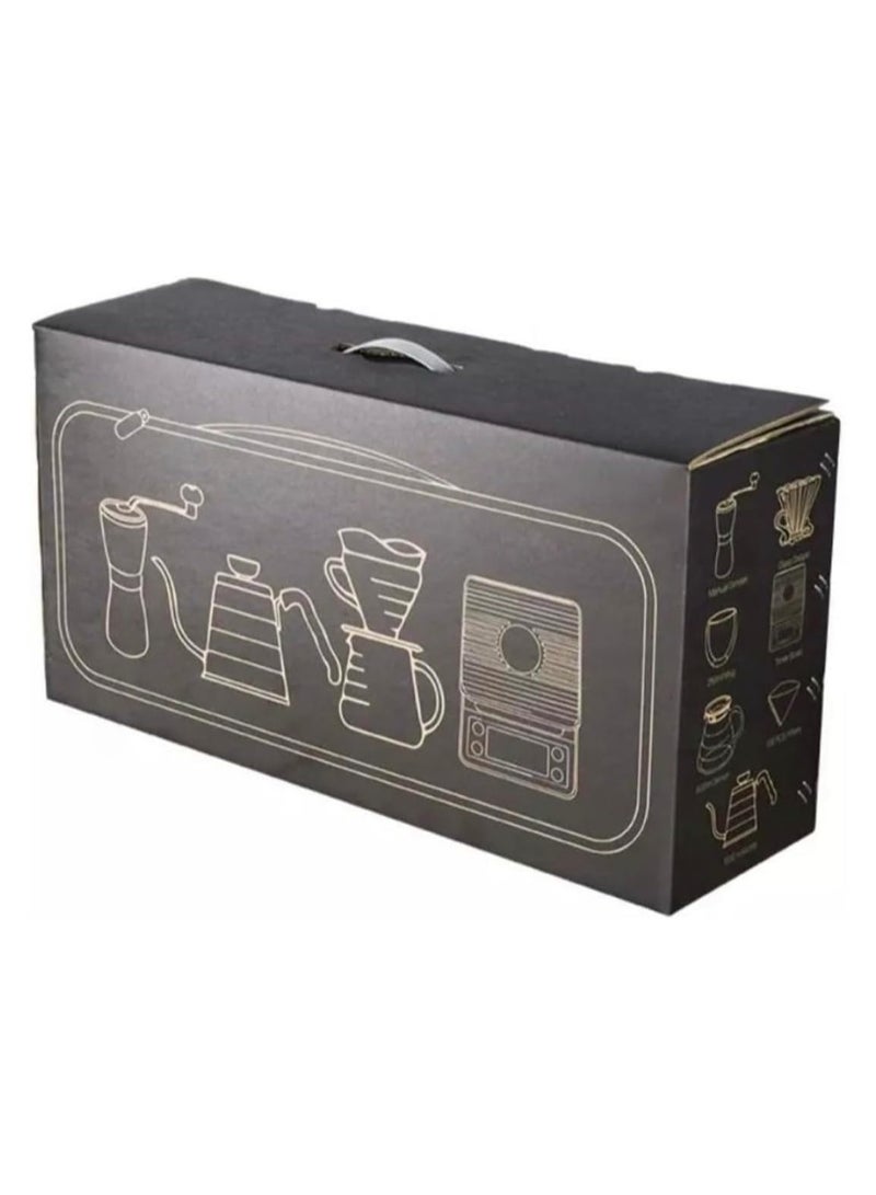 BLOOMING TIME V60 Pour Over Coffee Maker Set of 8 Piece with Portable Carry Case (Coffee Gift Set) - Image 4