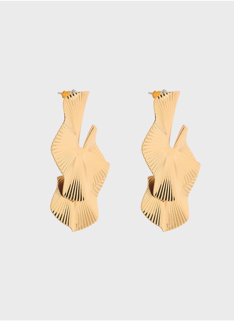ELLA - Circular Stud Earrings - Image 1