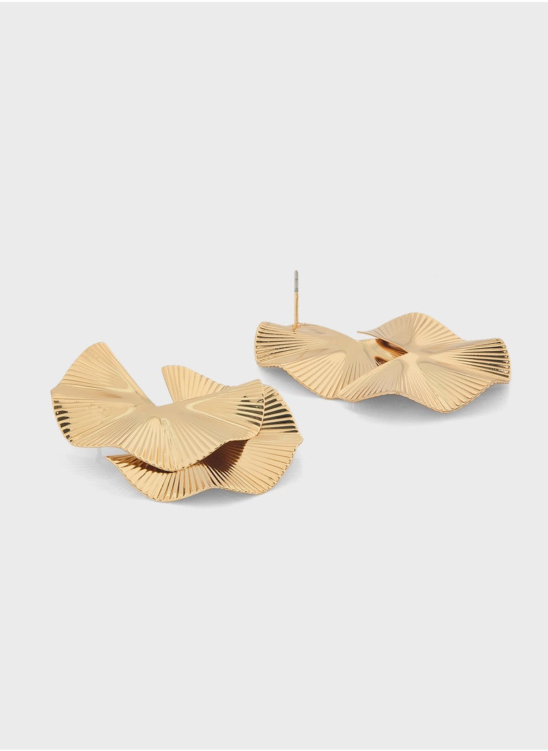 ELLA - Circular Stud Earrings - Image 1