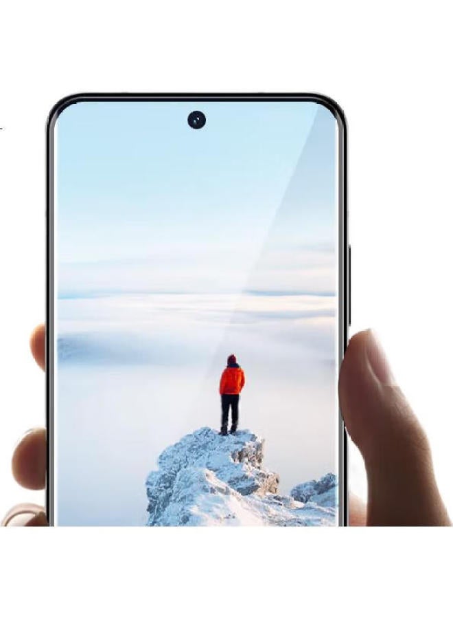 Blueo حماية شاشة زجاجية مقسّاة من بلوو لهاتف فيفو X200Pro، لاصق كامل منحنٍ عالي الدقة مضاد للسقوط ومضاد لبصمات الأصابع - Image 2