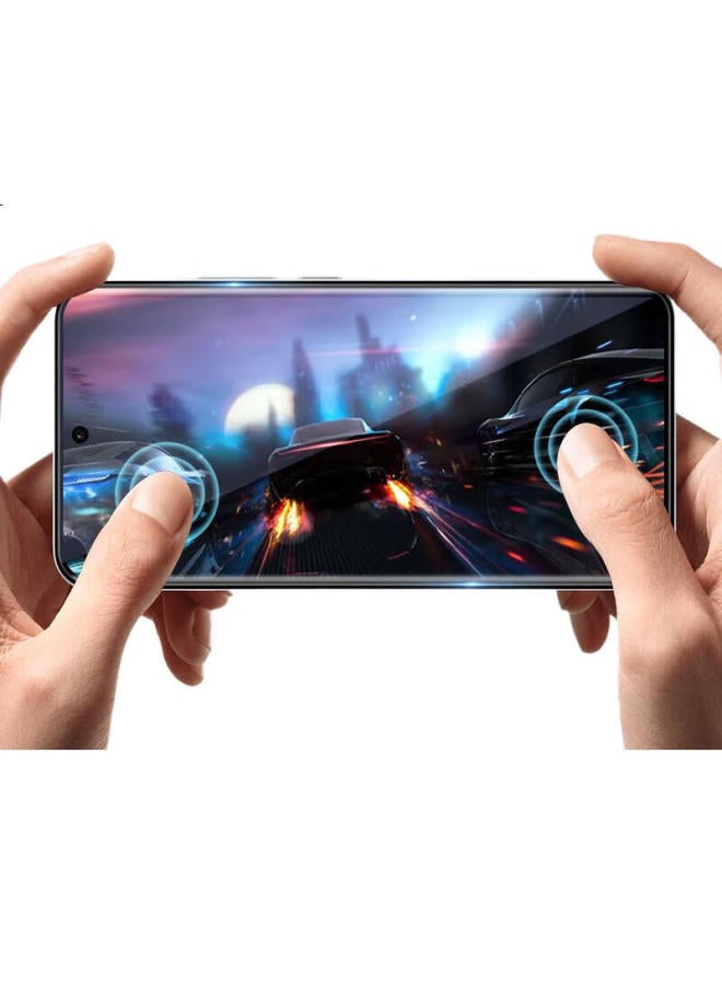 Blueo حماية شاشة زجاجية مقسّاة من بلوو لهاتف فيفو X200Pro، لاصق كامل منحنٍ عالي الدقة مضاد للسقوط ومضاد لبصمات الأصابع - Image 1