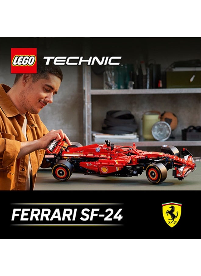 LEGO LEGO Ferrari SF-24 F1 Car Building Toys Set 42207  - Image 2