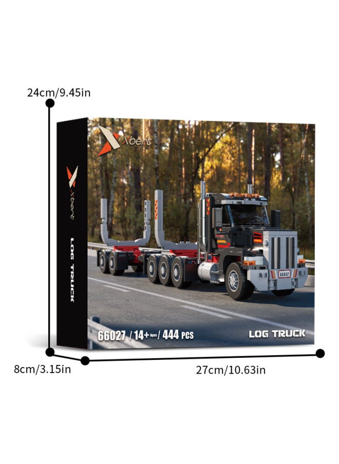 Brick Yuet 66032 Eight-frame Car Building Block Truck Puzzle Assembled Police Car Decoration Model Compatible With Lego Racing Toys-Color:ZY66027  - Image 1