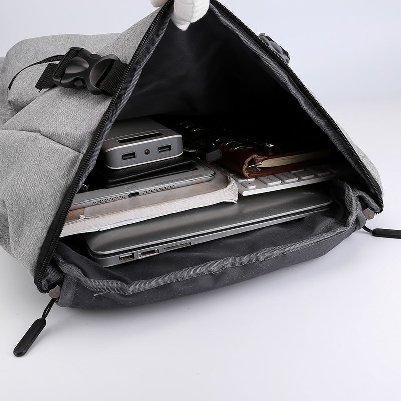 2021 New Men'S Backpack Fashion Backpack Travel Bag Casual Travel Bag Personalized Business Computer Bag - Image 5