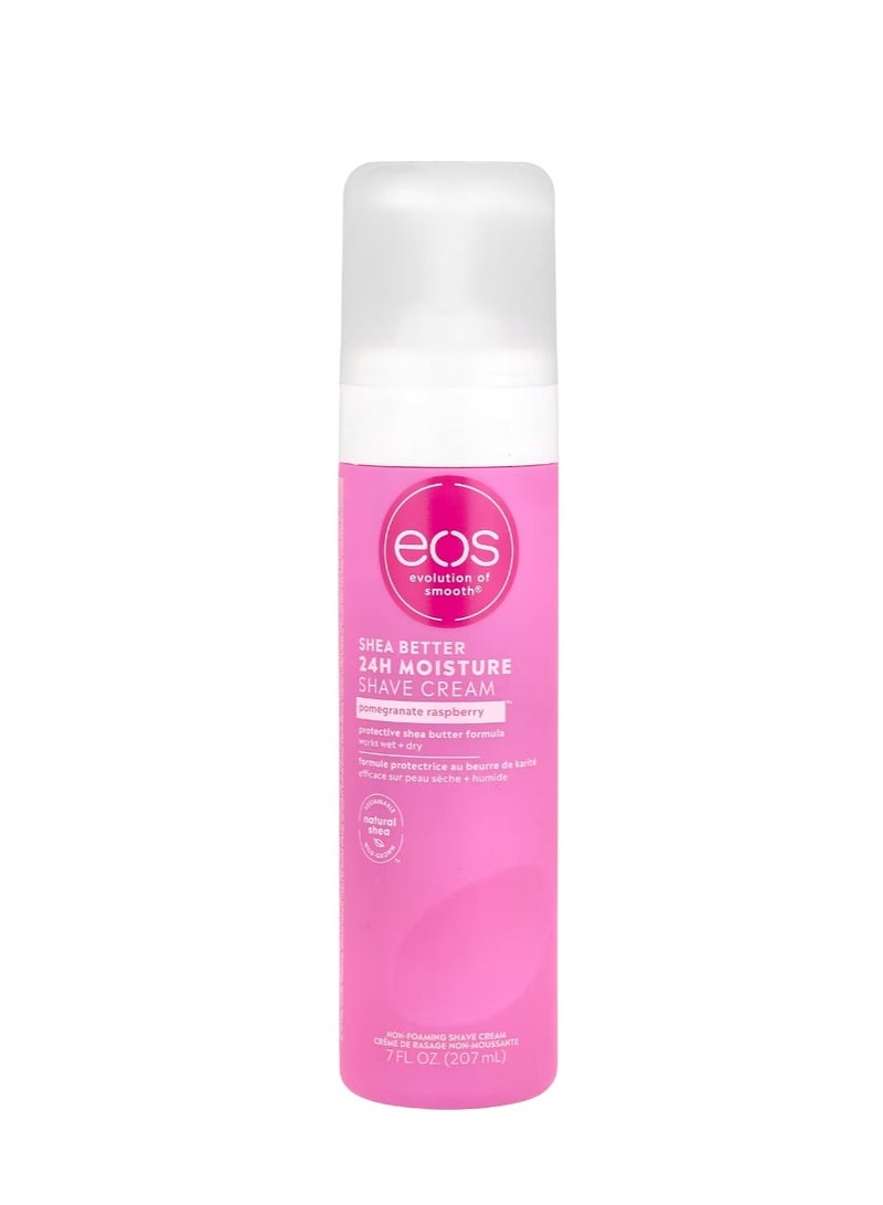 إي أو اس كريم حلاقة أفضل من الشيا بالرمان والتوت 7 أونصة سائلة (207 مل) - Image 1