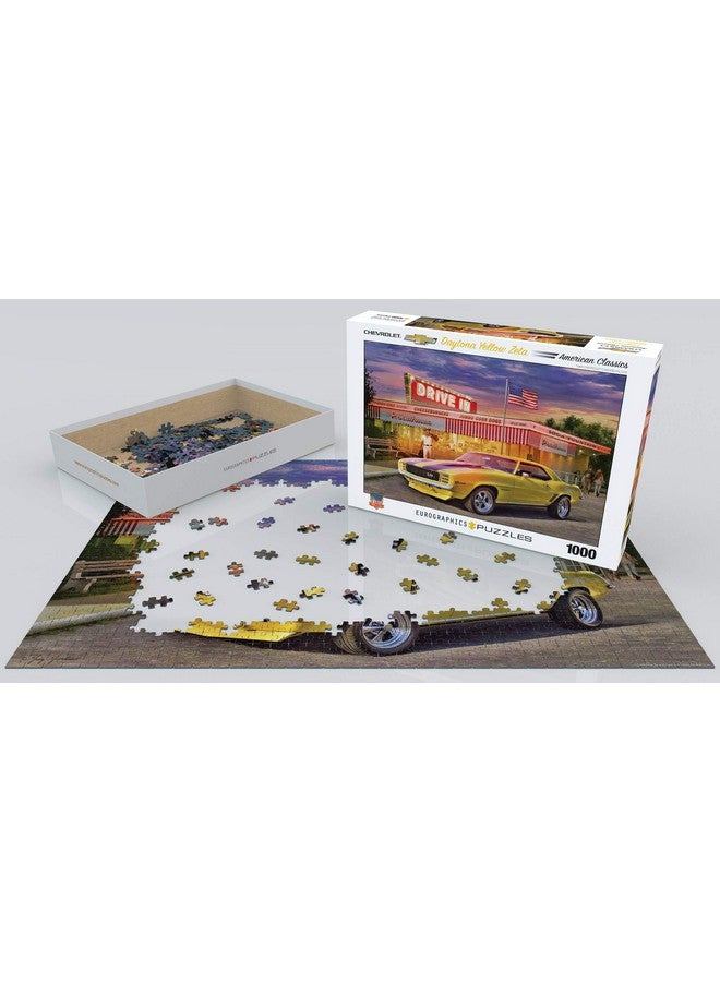 eurographics Daytona Yellow Zeta 1000Piece Puzzle - Image 3
