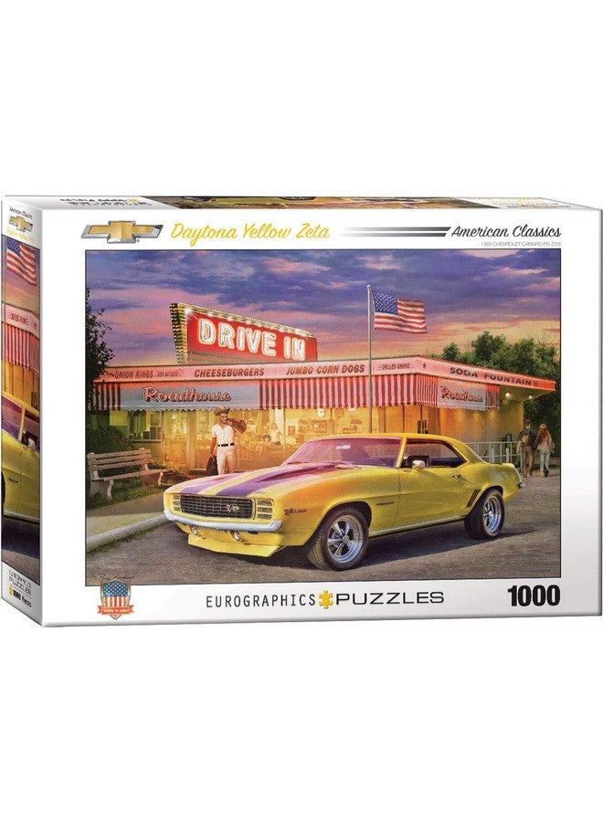 eurographics Daytona Yellow Zeta 1000Piece Puzzle - Image 1