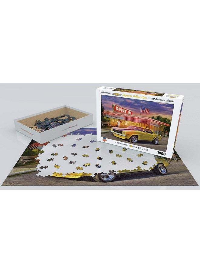 eurographics Daytona Yellow Zeta 1000Piece Puzzle - Image 2