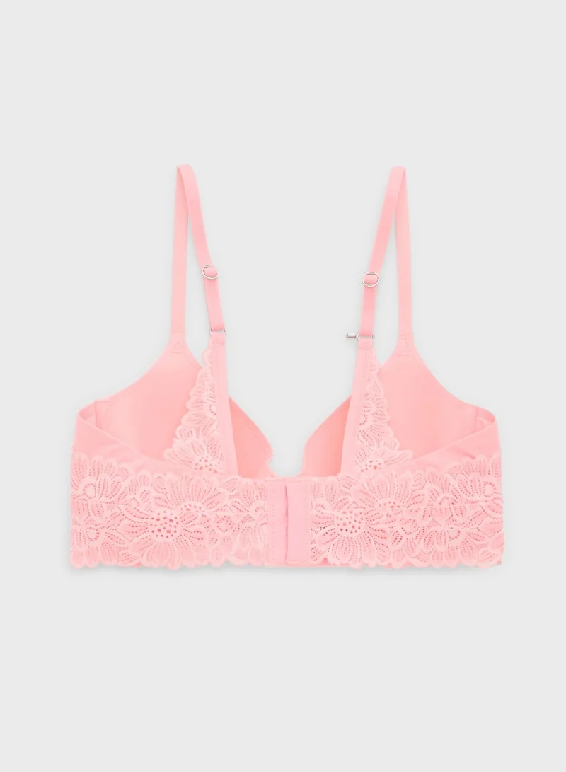 Aerie Lace Detail Bra
