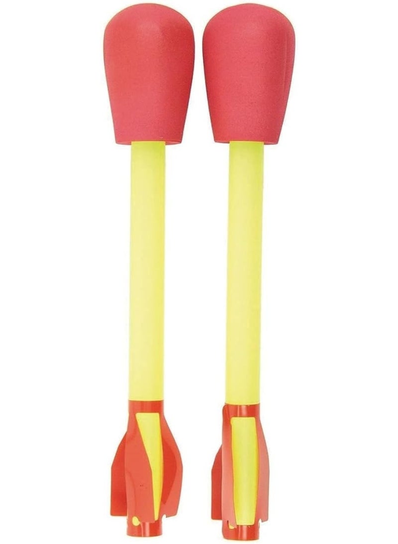 Stomp Rocket Ultra Rocket Refills, 2 Rockets - Replacement Foam-Tipped Rockets for Kids - Fun Backyard & Outdoor Kids Toys Gifts for Boys & Girls - Image 1