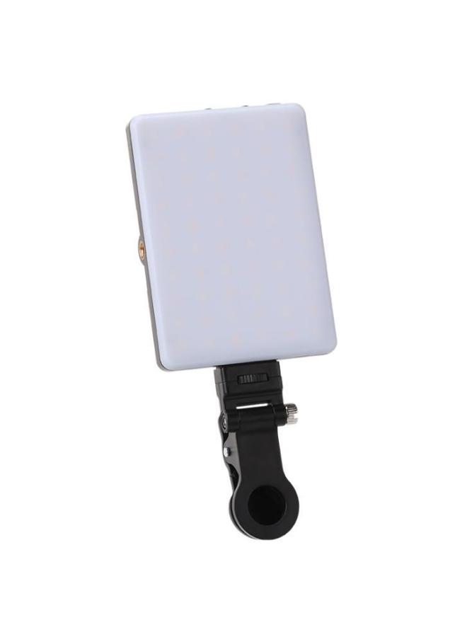 Mobile Phone Clip Lamp Notebook Meeting Light Outdoor Beauty Photo Clip Lamp-Specifications:Black  - Image 2