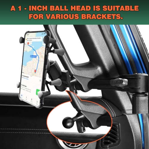 SHEJISI Wrangler mirrors door off Compatible with Wrangler JL JLU & Gladiator JT 2018-2023, Wrangler Mirrors Can Automation Folded and Reset When Encountering Obstacles, HD Large Field of View is Anti-shaking - Image 5