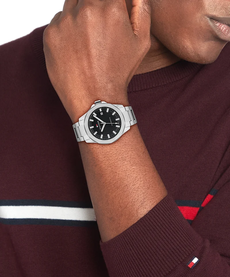 TOMMY HILFIGER Lars Automatic Analog Steel Strap Watch
