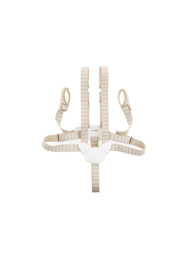 STOKKE 5 - Point Harness For The Tripp Trapp Baby High Chairfor Toddlers From 6 To 36 Months Compatible With Tripp Trapp Baby Chair For Eating Models - Beige