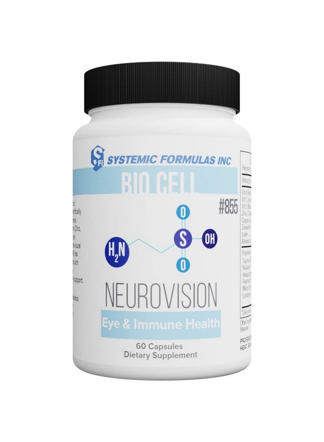 Systemic Formulas Systemic Formulas NeuroVision Eye & Immune Health 60 Capsules Biocell #855. Eye Protection. neurological-Eye Formula. Healthy Optical Systems. 1 60.0 Count  - Image 1