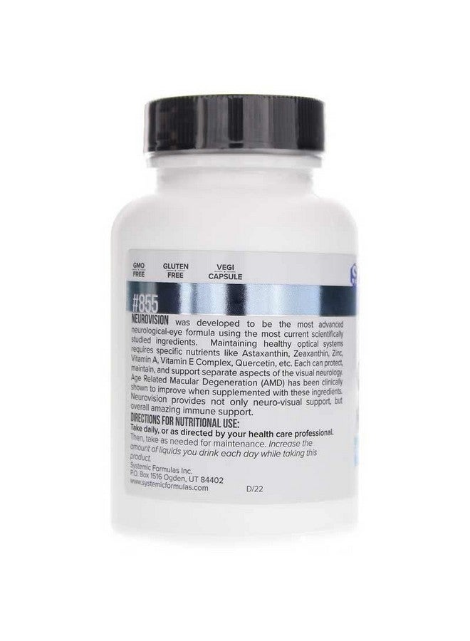 Systemic Formulas Systemic Formulas NeuroVision Eye & Immune Health 60 Capsules Biocell #855. Eye Protection. neurological-Eye Formula. Healthy Optical Systems. 1 60.0 Count  - Image 4