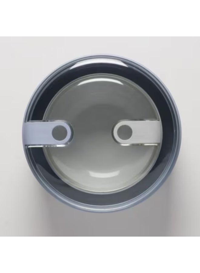 أومادا طقم علب غداء من قطعتين، أزرق ورمادي، سعة 2.55 لتر - Image 2