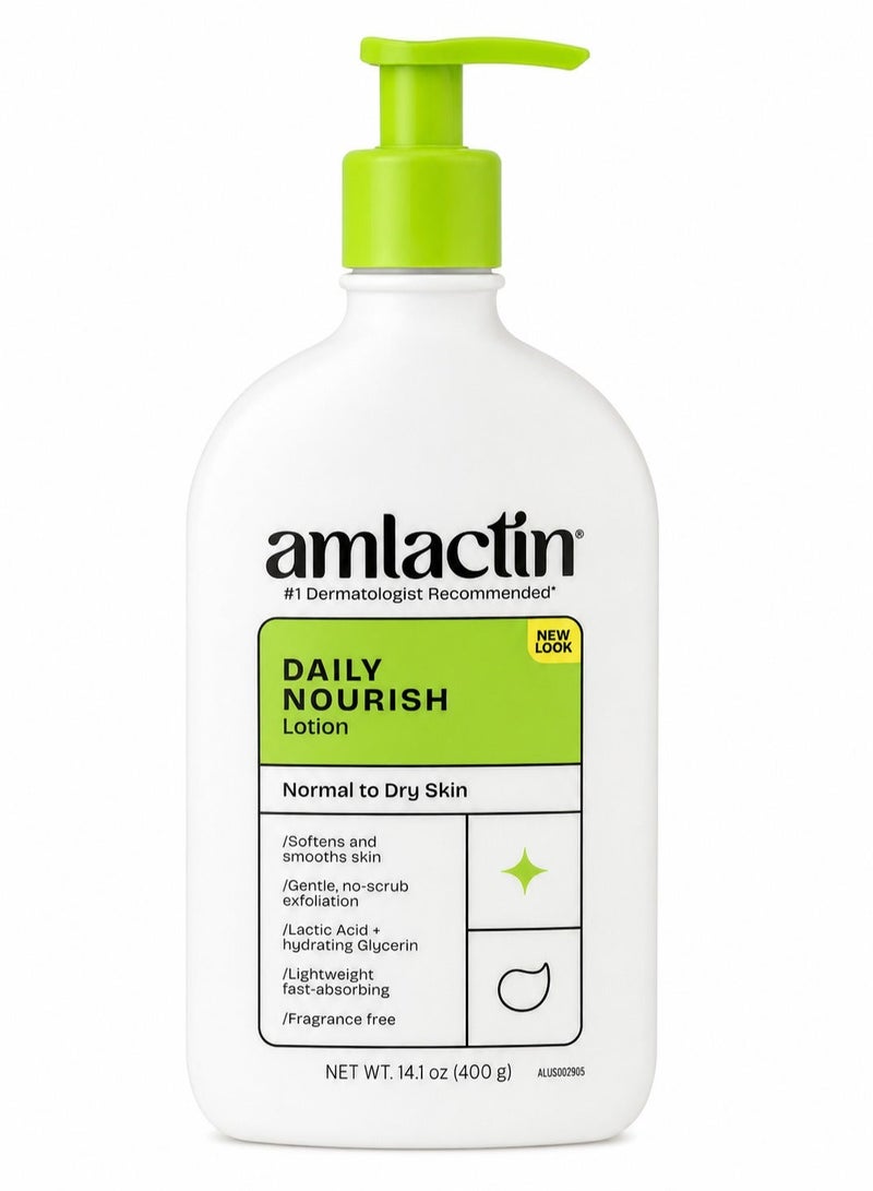 AmLactin Daily Moisturizing Body Lotion, 7.9 Ounce (Pack of 1) Bottle, Paraben Free - Image 1