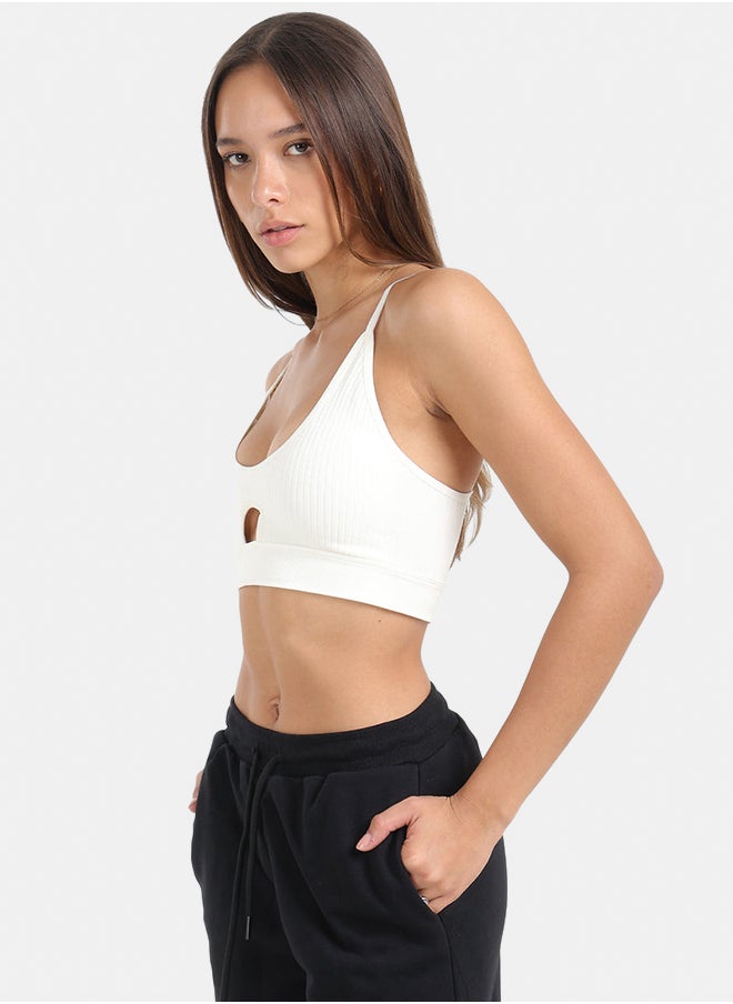 Carina - Soft Bra with Keyhole Design - Image 1