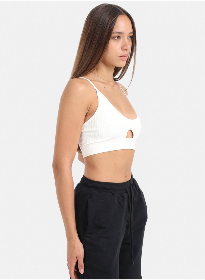 Carina - Soft Bra with Keyhole Design - Image 1