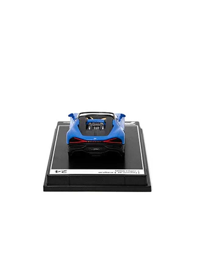 PosterCars - 1:64 Scale Bugatti Mistral (French Racing Blue) Hypercar League Collection - Image 3