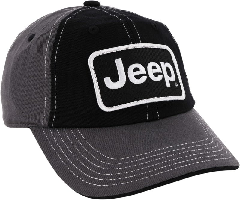 Jeep Premium Chino Twill Patch Dads Hat for Men Baseball Cap Polo Hats - Image 1
