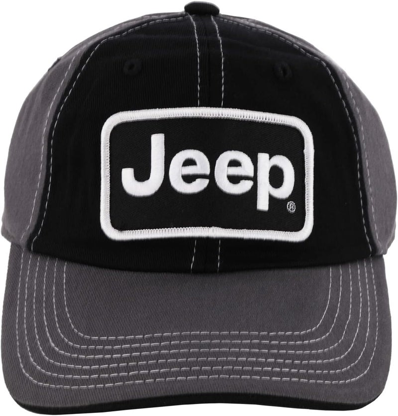 Jeep Premium Chino Twill Patch Dads Hat for Men Baseball Cap Polo Hats - Image 3