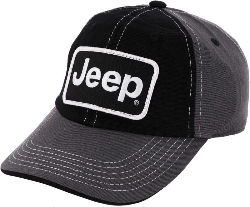 Jeep Premium Chino Twill Patch Dads Hat for Men Baseball Cap Polo Hats - Image 2