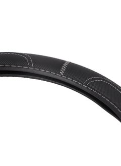 Epsilon Steering Wheel Cover- EPS1234 Size: L With Leather Touch for Improved Control and Grip Perfect for Protecting your Steering Wheel From Cracking and Peeling Black  - Image 5