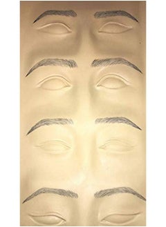 Stylia Microblading Supplies 5 Piece Practice Skin For Eyebrows: Permanent Makeup Silicone Skin To Practice Brow Micro-Blading And Needling, Fake Skin Sheets For Professionals And Beginners  - Image 5