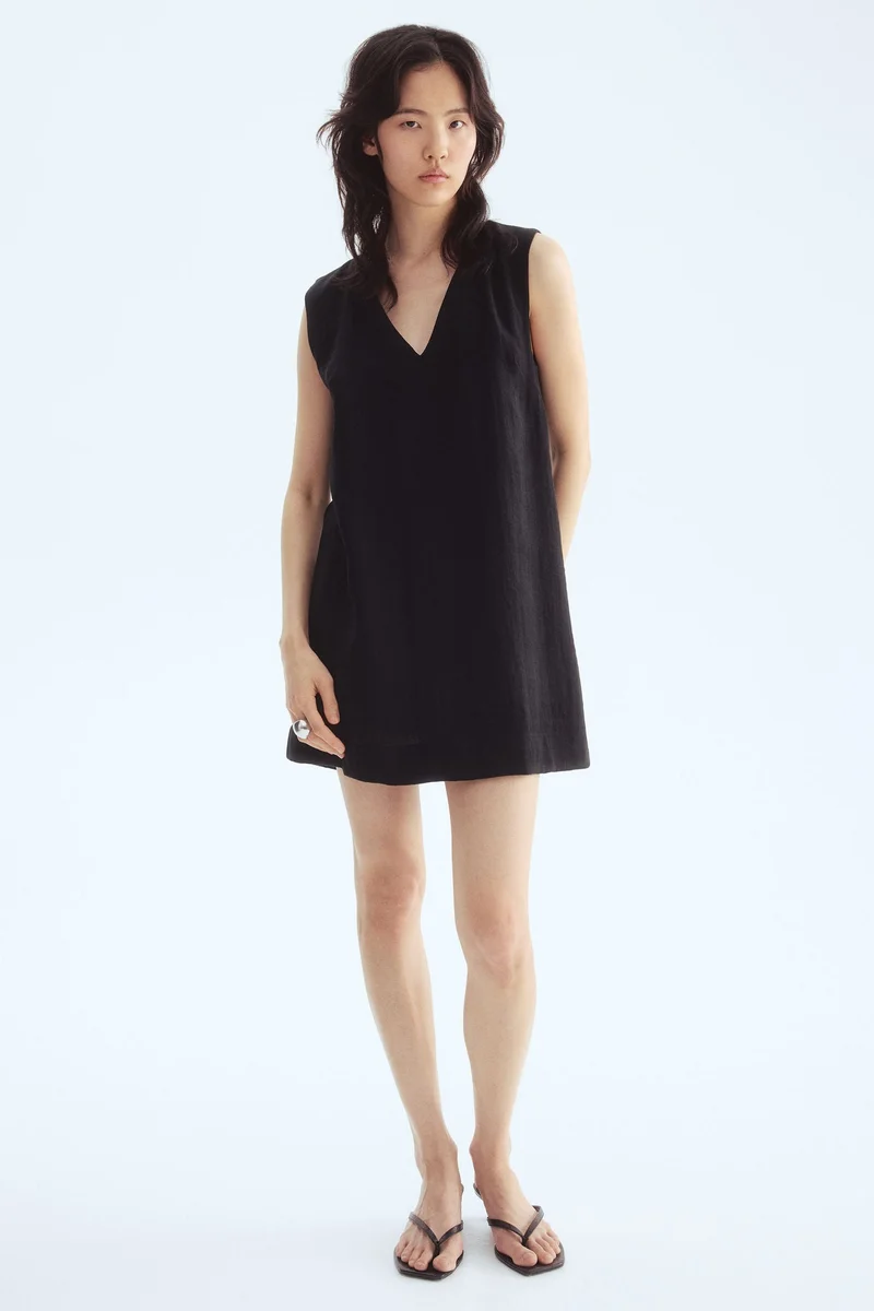 H&M V-neck shift dress