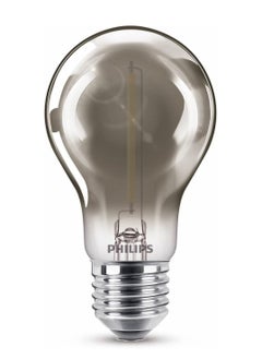 فيليبس مصباح LED كلاسيكي A60 بلون دخاني [سن ايديسون E27] يعادل 2.3-11 واط ابيض دافئ 1800 كلفن غير قابل للتعتيم. من فيليبس  - Image 2
