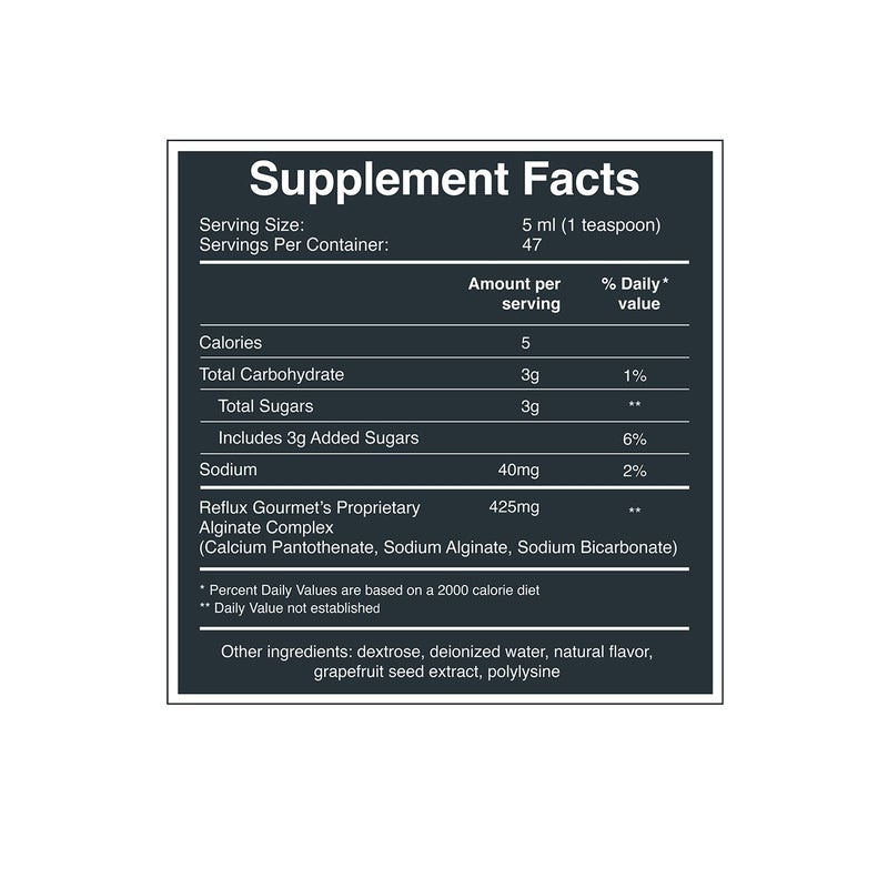 REFLUX GOURMET - Mint Chocolate Rescue All-Natural Alginate Therapy, Acid Reflux, GERD, LPR, Heartburn Relief, Made from All Natural Ingredients Considered Safe for Children and Pregnant Women - Image 3