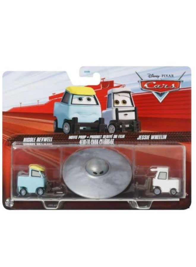 Disney Cars Disney Pixar Cars - Nicole Revwell, Movie Prop And Jessie Wheelin
