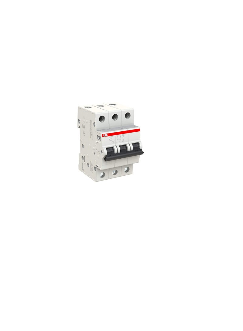 ABB SH203-C40 Miniature Circuit Breaker, 3 Pole, 40 Amp (ABB2CDS213001R0404) - Image 3