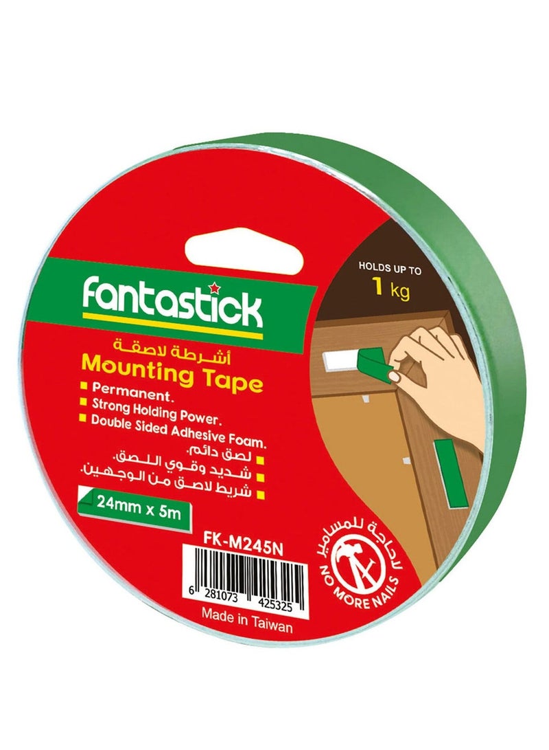 Fantastick Permanent Mounting Tape 24mm Width  - Image 1