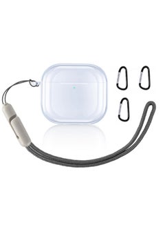Generic Clear Case for AirPods 4/4th NC Generation Case, Compatible with AirPods 4/4 NC Gen (2024), Drop Protection Cover with Lanyard, Reduced Yellowing, Wireless Charging, Shock Resistant, Full Protection  - Image 1