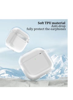 Generic Clear Case for AirPods 4/4th NC Generation Case, Compatible with AirPods 4/4 NC Gen (2024), Drop Protection Cover with Lanyard, Reduced Yellowing, Wireless Charging, Shock Resistant, Full Protection  - Image 4