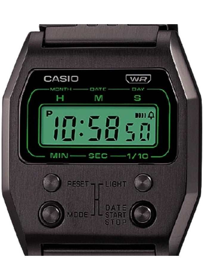 Casio Unisex Watch A100B-1DF - Image 3